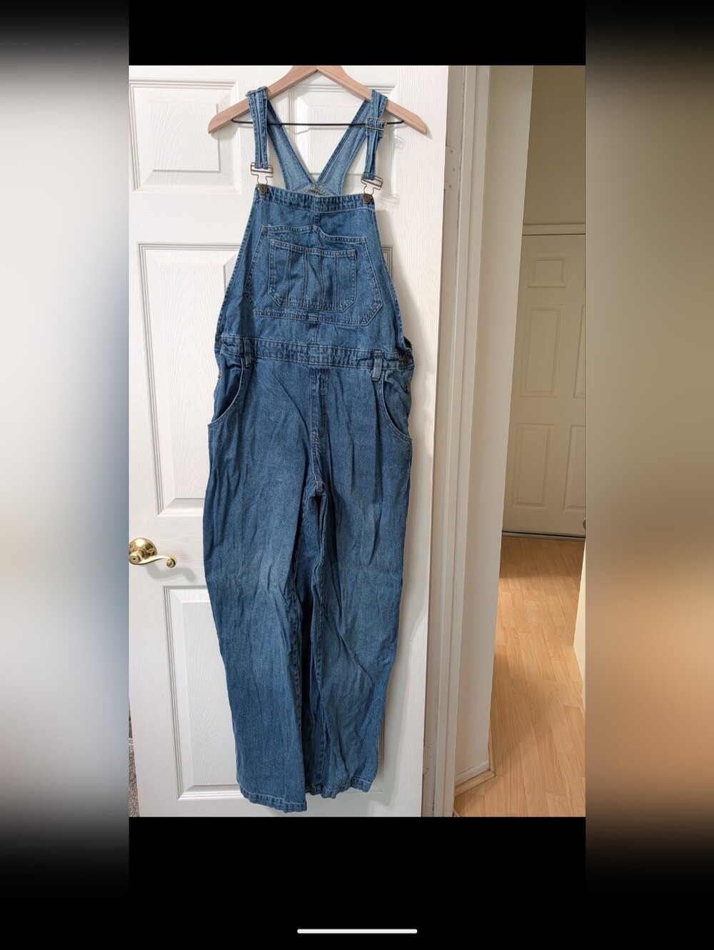 wild fable Medium Blue Denim Overalls